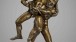 Attrib. to Maso Finiguerra (Florence, 1425–64), Hercules and Antaeus, cast c1460.  Brass, H: 25.2cm. Collection of Mr and Mrs J. Tomilson Hill. Maggie Nimkin Photography