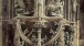 Vienna Cathedral, St Stephen's Pulpit, Basket,  c 1505–15, perhaps by Gregor Hauser and Anton Pilgram.