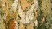 Leon Kossoff, A Woman Bathing (Study After Rembrandt), 1982 Oil on board 58.4 x 48.3 cm