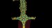 Indian sword shamshir: Iranian watered steel blade; silver-gilt hilt decorated with enamel & set with clusters of diamonds & emeralds; scabbard fitted with a chape & suspension rings decorated en suite with hilt. North India, Rajasthan, 18th–19th centurie