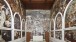 Interior of the Sandham Memorial Chapel. The far wall bears the altarpiece, The Resurrection of the Soldiers © National Trust/John Hammond