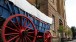 Traditional wagon, the American Museum in Britain