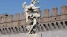 A Bernini Angel  on Pnote Sant'Angelo.  Photo: Alan Butler