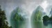 Tim Wilson, In Doubtful Sound, New Zealand an Impression. Oil on Berge linen. 60cm x 120cm (Private collection London)