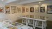 Interior view of exhibition: 'Brian Grimwood: The Man who changed the Look of British illustration', WORK gallery, London