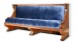 Sofa (1930), wood and velvet, 225x107x73 cm. Designer: Karo Alabyan. Part of a set of furniture made specially for the Red Army Theatre in Moscow. Courtesy Heritage International Art Gallery