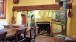 Dining room at Farley Farmhouse, home of Roland  Penrose and Lee Miller