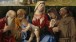 Lorenzo Lotto, The Virgin and Child with Saints Jerome, Peter, Francis and an Unidentified Female Saint About 1505 Oil on canvas, transferred from panel