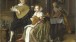 Jan Molenaer (c1610-68), A Young Man playing a Theorbo & a Young Woman playing a Cittern, probably 1630-2  © The National Gallery, London. The woman's red stocking and discarded shoe indicate her sexual availability.