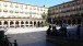 Plaza Nueva - new in the 19th century. At lunchtime the natives stay out of the sun in the cool colonnades