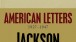 Cover of American Letters 1927-1947: Jackson Pollock and Family