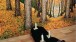 Robert Gober, Untitled, 1991.  Mixed media 33.6x41.9x117.2cm   Museum of Modern Art, NY. Gift of W. & E.Dannheisser  Background: Forest, 1991 . Hand-painted silkscreen. Photo: K. Ignatiadis, courtesy the artist & Matthew Marks Gallery  ©Robert Gober