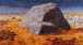 David Tress, The Big Rock, 1988, 122x183cm, oil on canvas, private collection