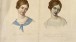 V0010485 A young Venetian woman, aged 23, depicted before and after cholera