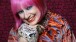 Portrait of Zandra Rhodes by Gene Nocon. Courtesy Zandra Rhodes