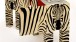 John Makepeace, Zebras, pair of cabinets, 2009. Oak and holly