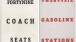 Left: Fortynine Coach Seats, Tom Sowden, 2003. Digital print, edition of 49. Right: Twentysix Gasoline Stations, Michalis Pichler, 2009. Offset-litho, edition of 600.