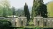 Cypresses line the Renaissance water staircase beyond Pellegrini’s richly decorated nymphaeum