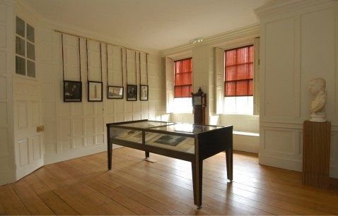 A display area in Kew Palace