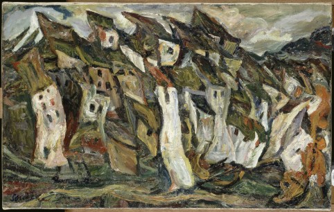 Chaim Soutine, Les Maisons, 1920-1. © Musée d’Orsay / Sophie Boegly