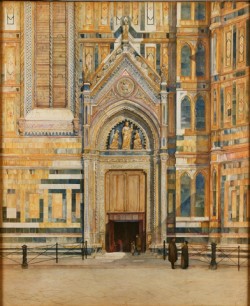 Henry Roderick Newman (1843–1917) South Door of the Duomo, Florence (1881)