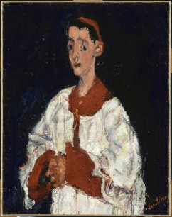 Chaim Soutine, Enfant de choeur, 1927-8. © Musée d’Orsay / Sophie Boegly
