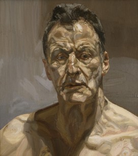 Lucian Freud, Reflection (Self-portrait), 1985  Private Collection, Ireland