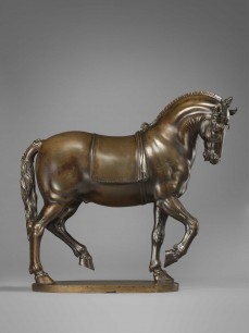 Giambologna (1529–1608), Pacing Horse, cast c1573.  Bronze, 25.1x28.7cm.  Collection of Mr and Mrs J. Tomilson Hill.  Maggie Nimkin Photography