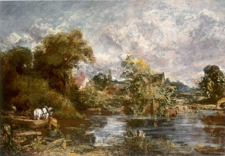 John Constable, The White Horse, 1819; oil on canvas