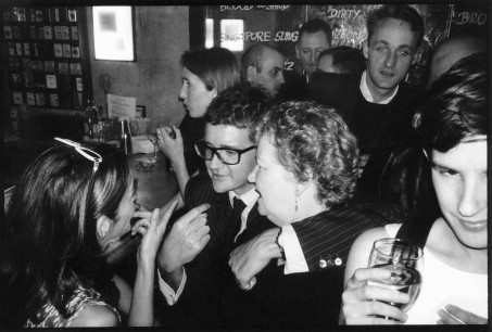 Damien Hirst’s mother, Mary Brennan, with Jay Jopling at the artist’s first major solo exhibition at the Gagosian, New York 1996