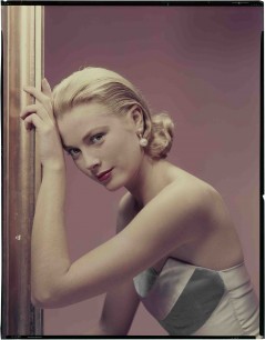 Erwin Blumenfeld, Grace Kelly (later Princess Grace of Monaco), 1955 for Cosmopolitan