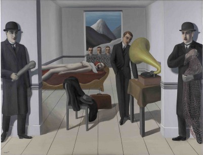 René Magritte (Belgian, 1898–1967). L’assassin menacé (The Menaced Assassin). 1927. Oil on canvas, 150.4x195.2cm. Museum of Modern Art. Kay Sage Tanguy Fund. © Charly Herscovici – ADAGP – ARS, 2013