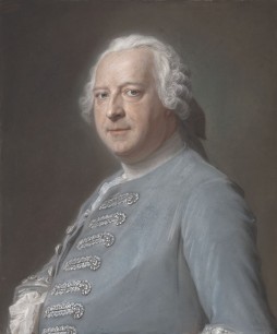 Maurice Quentin de La Tour (French, Saint-Quentin 1704-1788 Saint-Quentin) Jean Charles Garnier d’Isle (1697-1755) c. 1750 Pastel and gouache on blue paper