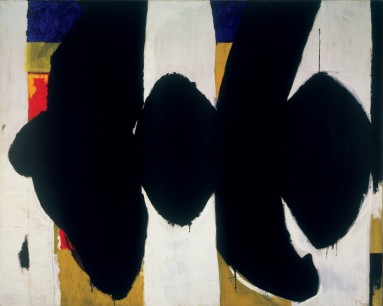 Robert Motherwell Elegy to the Spanish Republic No. 34, 1953–54. Oil on canvas, 203 × 254 cm. Collection, Albright-Knox Art Gallery, Buffalo, New York