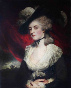 Joshua Reynolds, Mrs Robinson,1782, oil on canvas, 73.3 x 63.5cm. Waddesdon, The Rothschild Collection ( National Trust). The National Trust, Waddesdon Manor