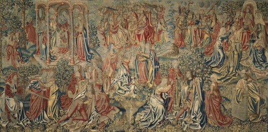 Tapestry: Peace and Mercy Win the Promise of Redemption for Man, c.1517–21  Royal Collection Trust ©  2012, Her Majesty Queen Elizabeth II