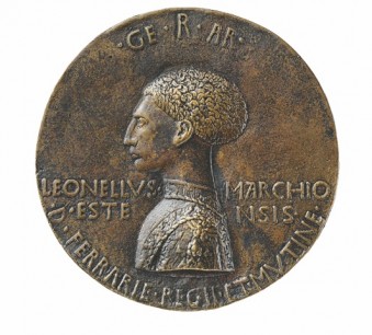 Pisanello, portrait medal of Leonello d'Este