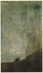 Francisco de Goya, The Dog (1820–3)