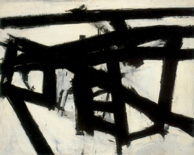 Franz Kline Mahoning, 1956. Oil and paper collage on canvas, 203 × 254 cm Collection, Whitney Museum of American Art, New York