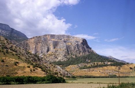 Priene, sited on a terrace below mount Mycale