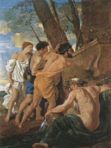 Nicolas Poussin, The Arcadian Shepherds (c.1629) Oil on canvas