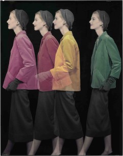 Erwin Blumenfeld, Spring fashion 1953, for American Vogue March 1945