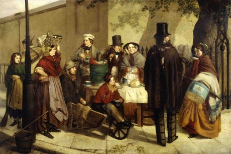 A scene from Dickens' London: Robert Dowling, Breakfasting Out, 1859