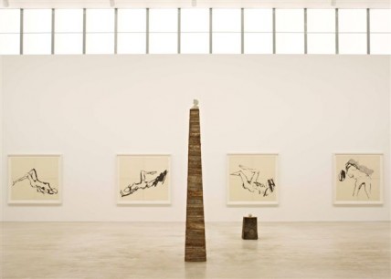The North Gallery at Turner Contemporary, showing works by Tracey Emin