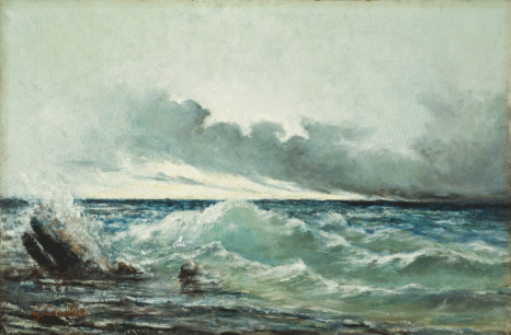 Gustave Courbet, La Vague ('The Wave')