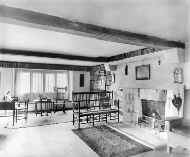 The sitting room at Leasowes