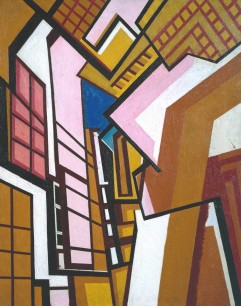 Wyndham Lewis, Workshop  c. 1914-5