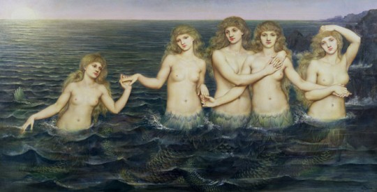 Evelyn de Morgan, The Sea Maidens