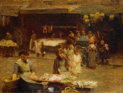 Walter Osborne The Fishmarket