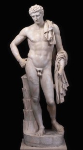 Lansdowne Hermes, marble, Santa Barbara Museum of Art, California